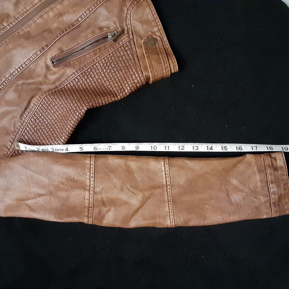 Faux Leather Jacket - Picture 7 of 12